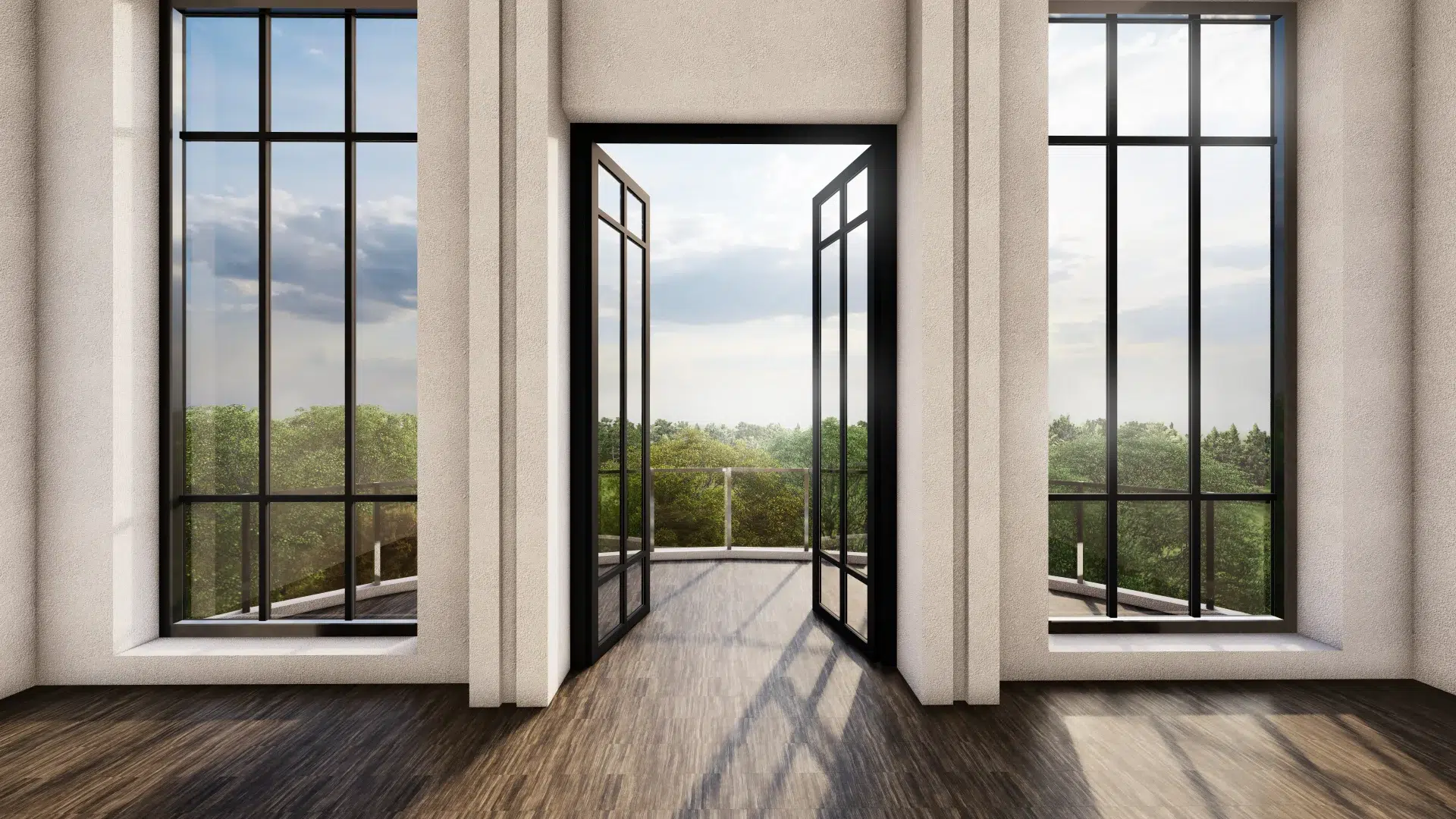 VLX 100 Double Swing / French Door in Doral, FL | TruePane Windows & Doors - detail 1