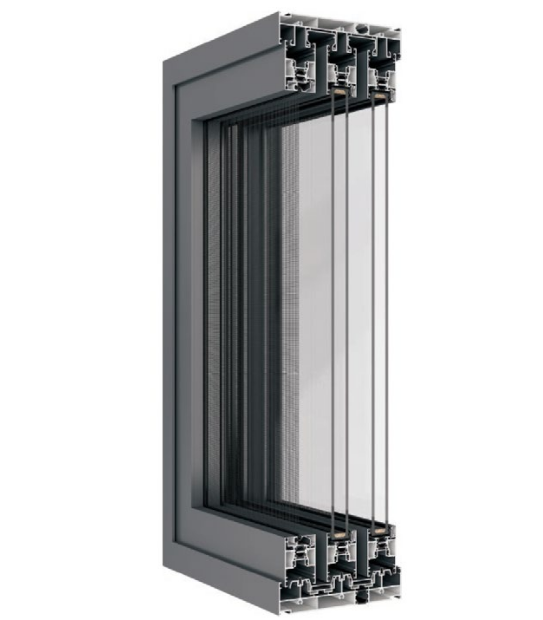 VLX 150 Heavy-Duty Sliding Door in Doral, FL | TruePane Windows & Doors - detail 2